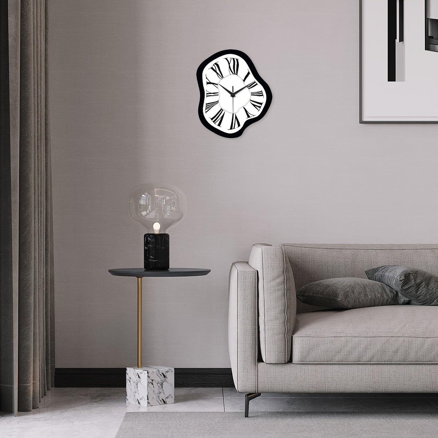 Eterna Melt™ – Surreal Melted Clock Art Piece